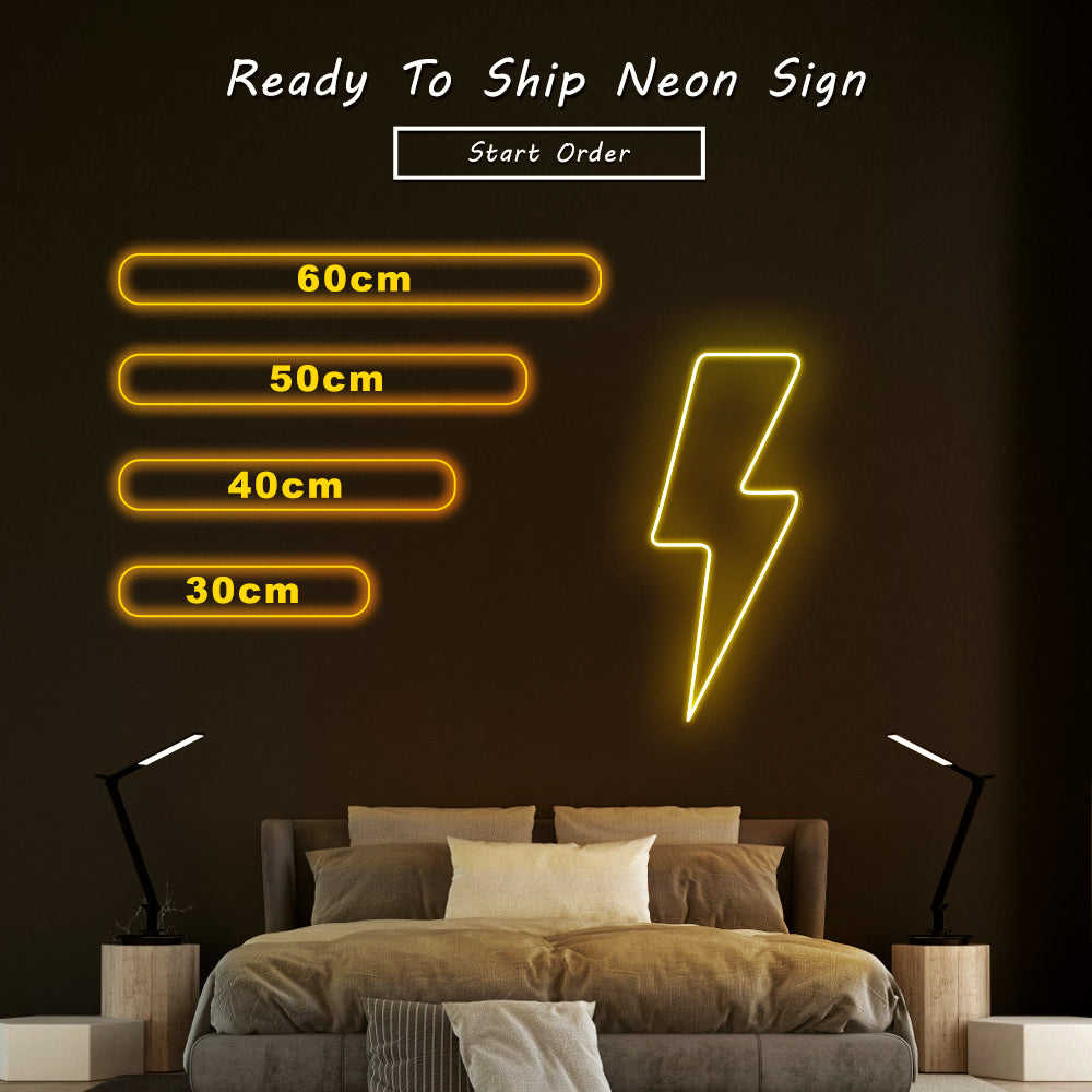 Mini Lightning Neon Sign