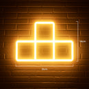 LED Neon Sign & LED Tetris Night Light